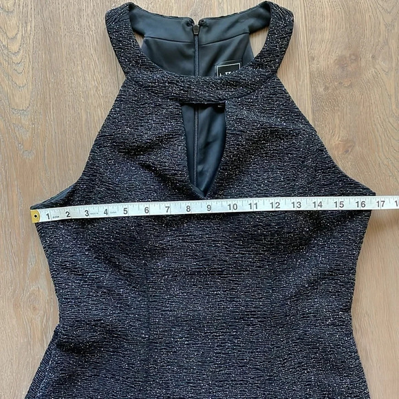 NW Nightway Glitter-Knit A-Line Dress Size 8 - Picture 10 of 11